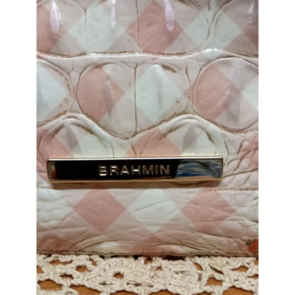 NWOT BRAHMIN Shayna leather Crossbody Fruit Salad Ombre Melbourne